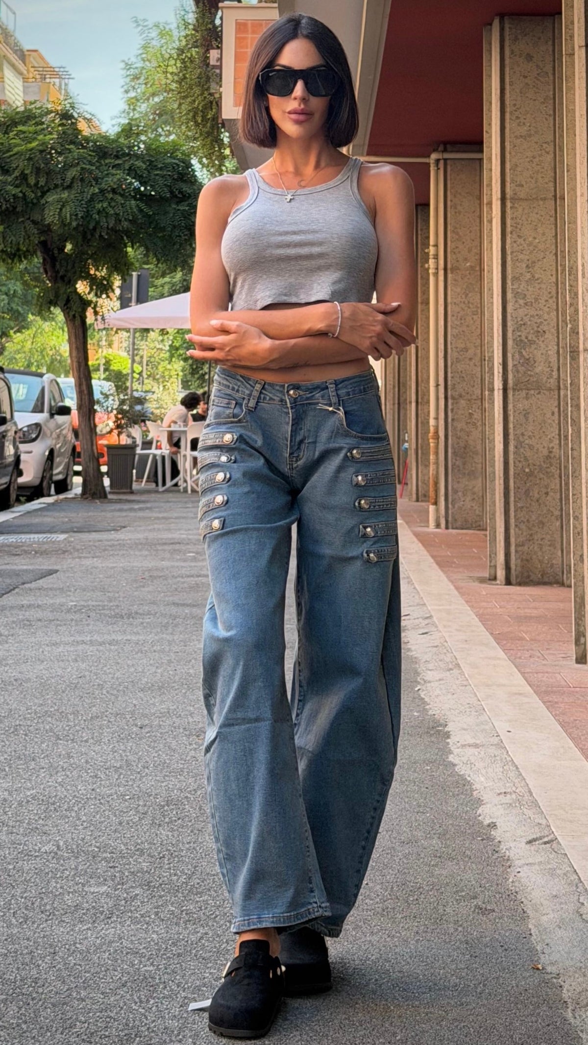 Jeans bottone #608