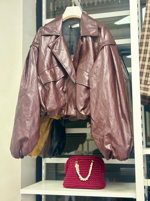 Bomber ecopelle #108