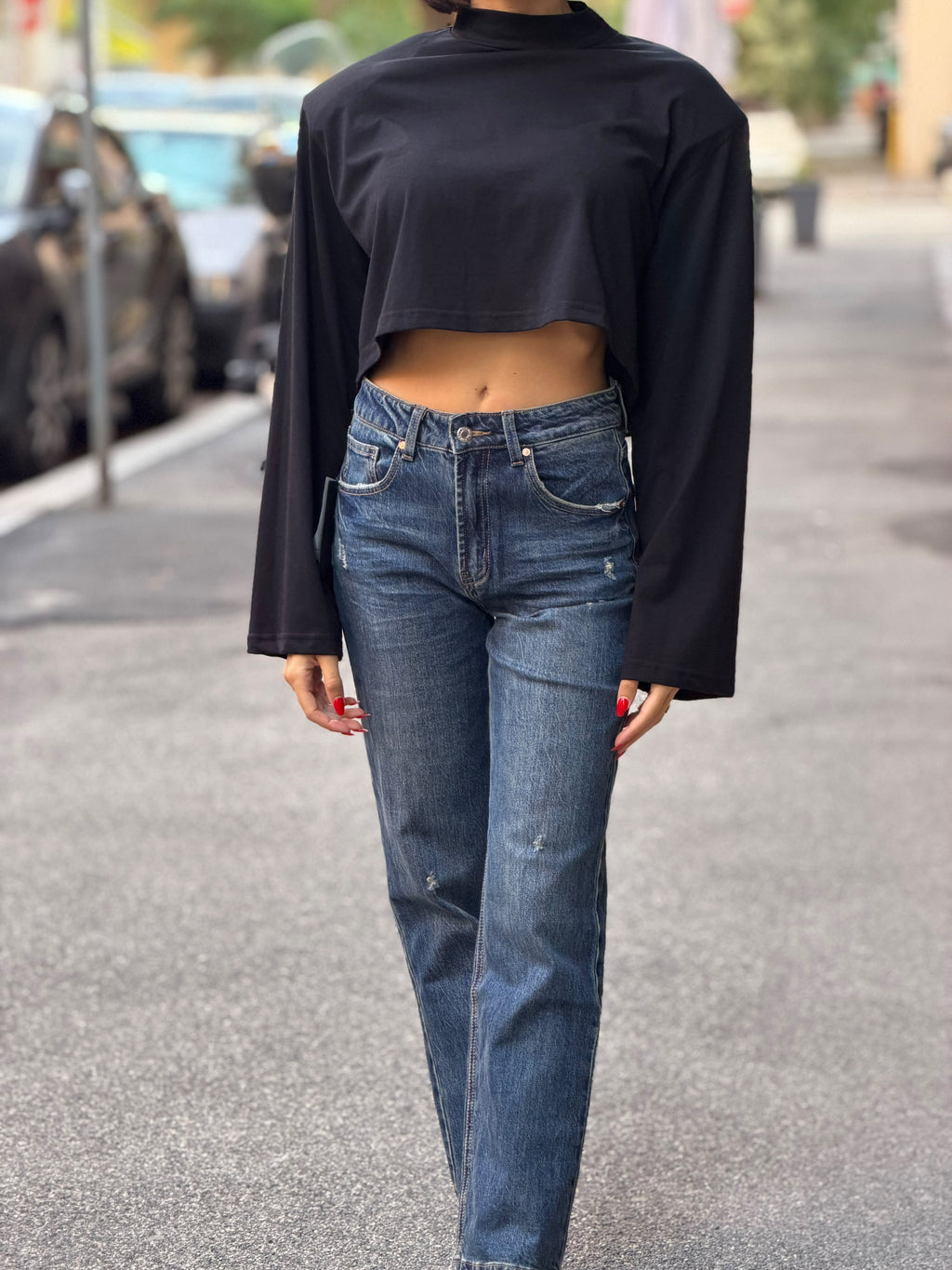 Long Sleeve crop #03M