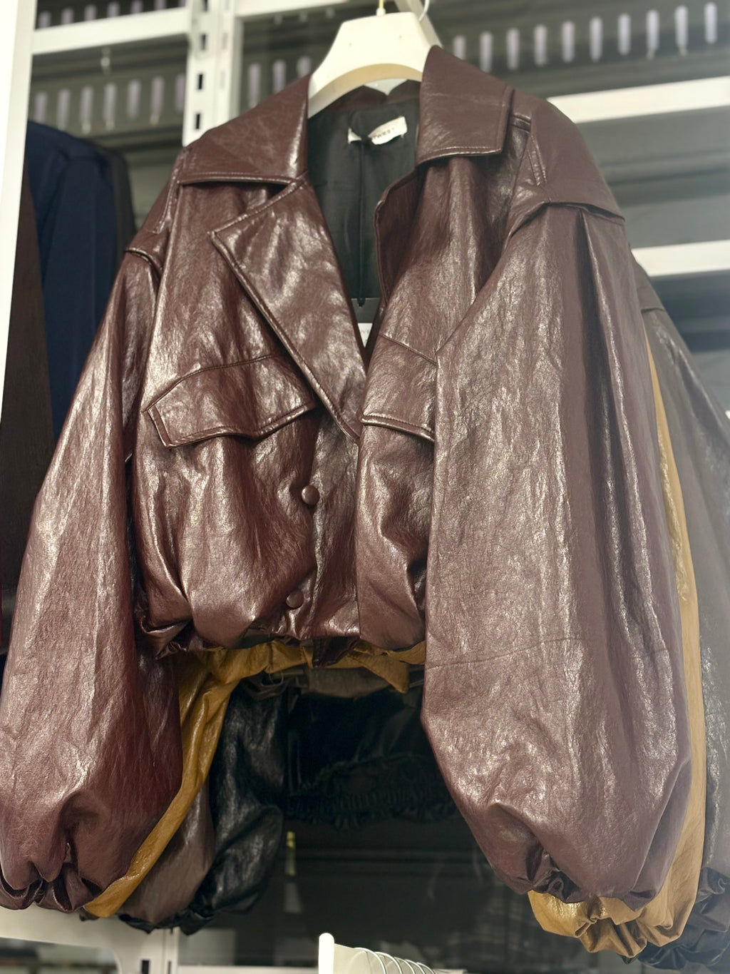 Bomber ecopelle #108