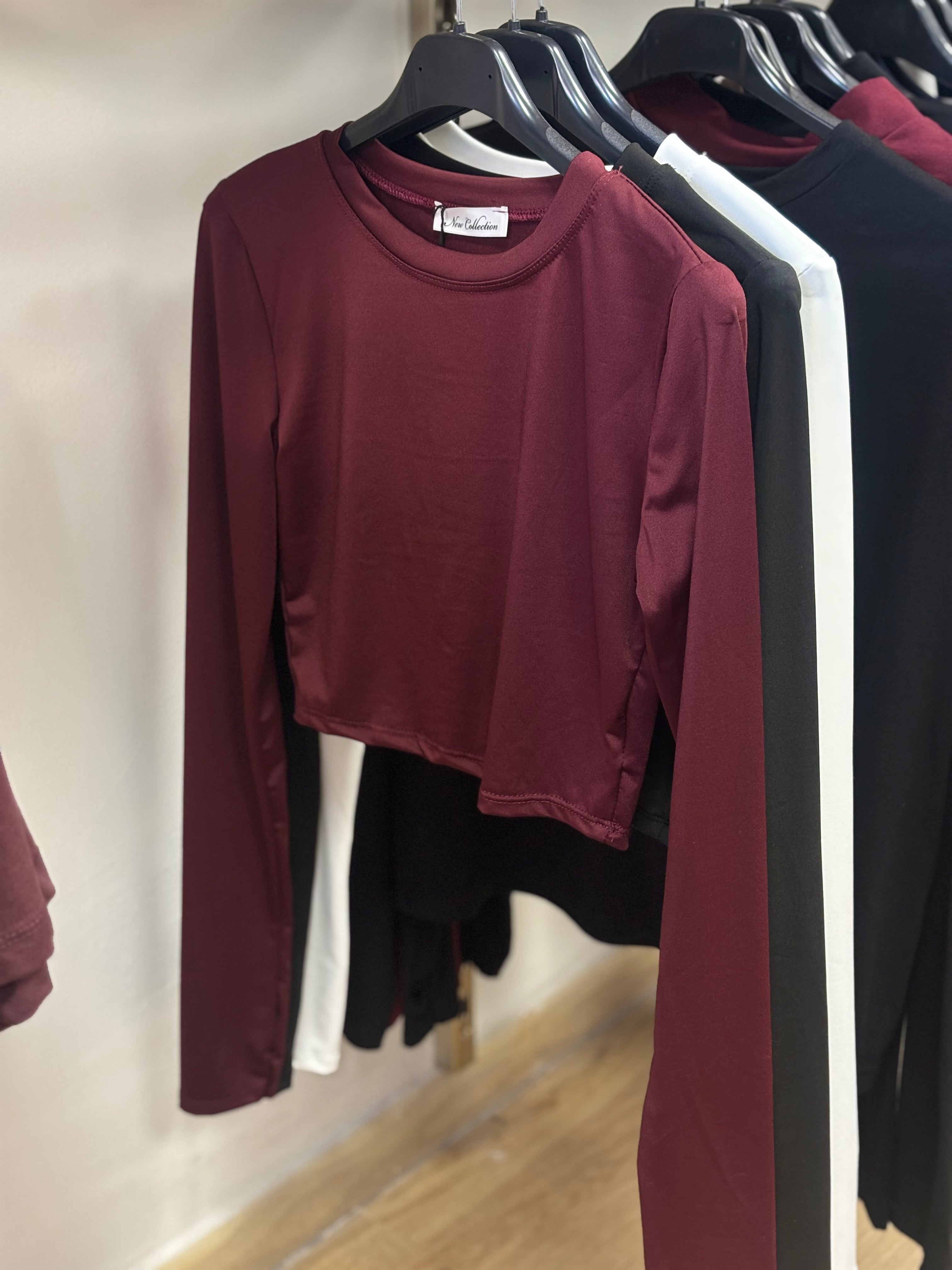 Top crop Manica lunga #790
